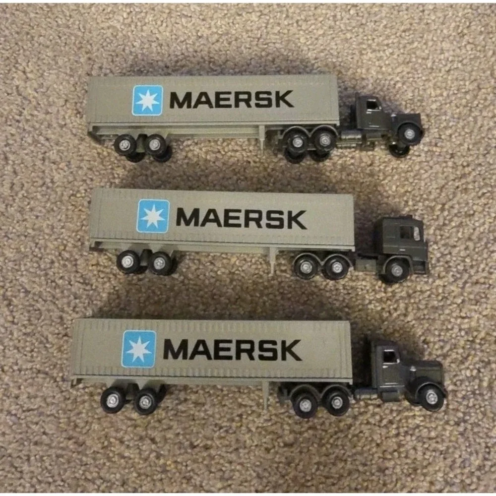 Lot‎  Of 13 Truck Trailers Containers 1:87 See All Pictures For Model